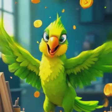 🦜📝🌟 Join Cocco the parrot for the ultimate guide to meme coin trading! 🌟📝🦜