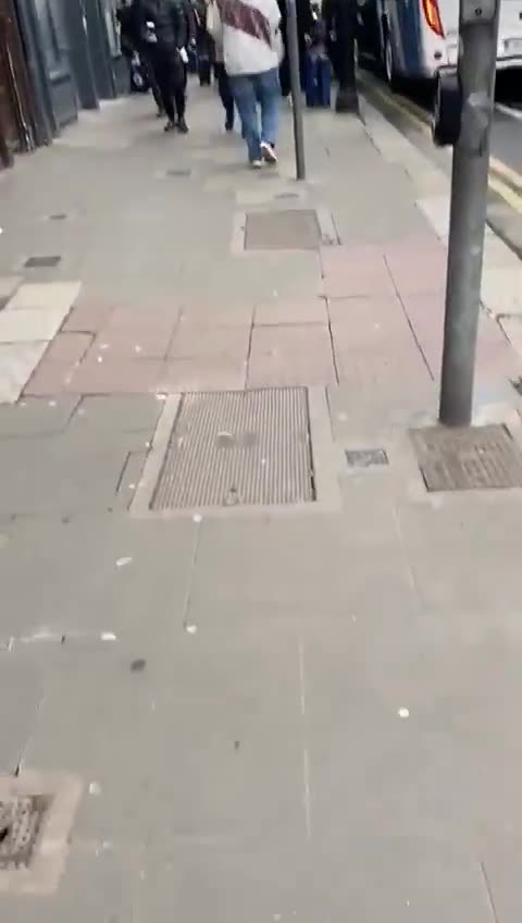 Dublin Another bus load of illegal male migrants bundled into a hotel atbthe