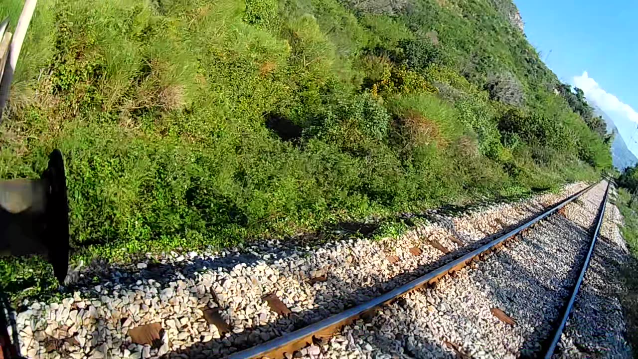 Montenegro train surfing GONE WRONG