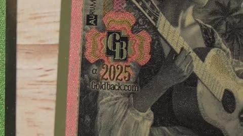 V16 Florida Goldbacks Are Here! Spendable Gold Currency.