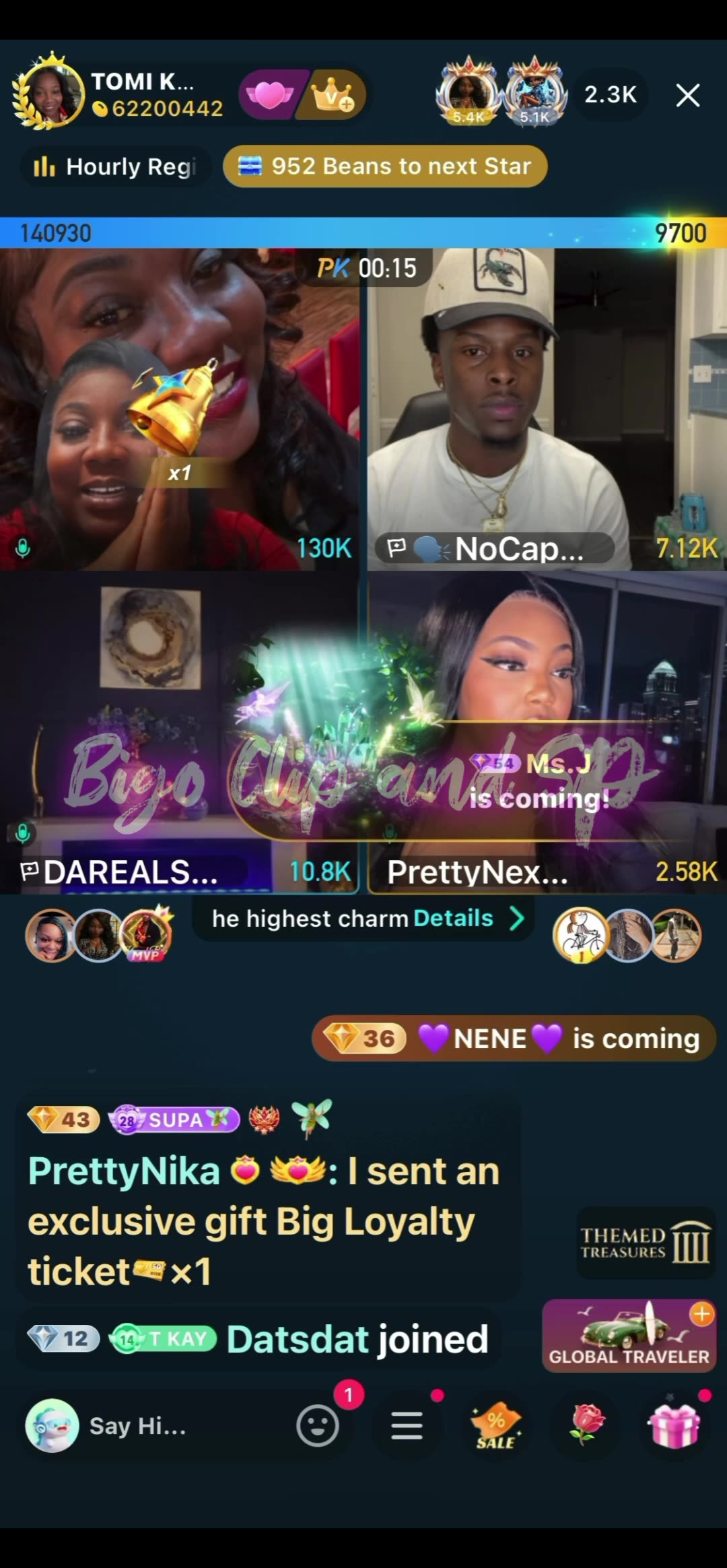 Team PK TomiKay Supa NoCap/21 Demi PND/Flocko PYT CeCe 11/7/25 #bigoclipandsip