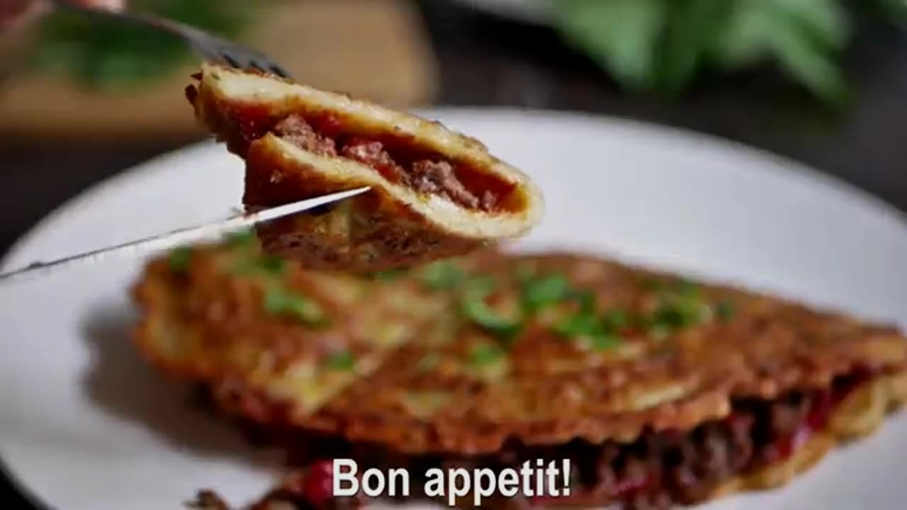 In just 5 minutes, a hearty dinner recipe made from minced meat and potatoes.