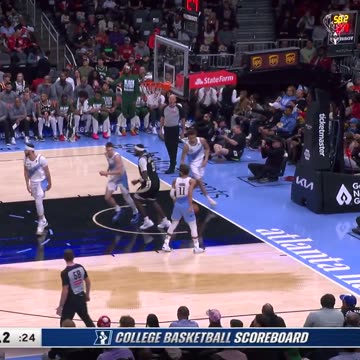 Kuzma's DEEP BALL! 🔥 #Bucks #NBA