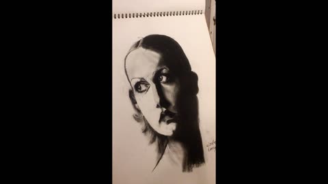 12/30/24 1-hour Charcoal Drawing