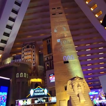 Inside Luxor Las Vegas 😮 Las Vegas