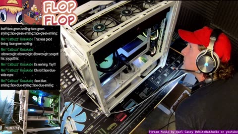 Day # 2 Gamin/Editing PC in a White Case specs 12900ks + 5070 Ti + 690 Strix MB + Prime 1600 PX PSU