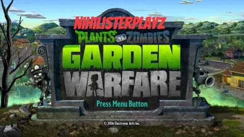 Plants vs zombies garden warfare one main menu extended ost