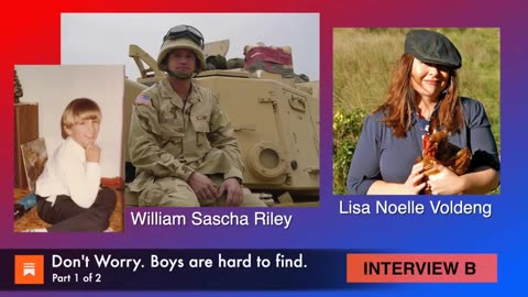 Don't Worry, Boys Are Hard to Find - Lisa Noelle Voldeng Interviews William Sascha Riley