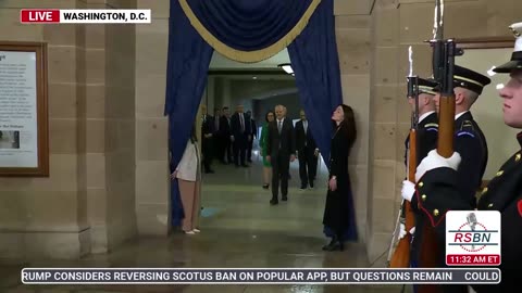 Christopher Makia Sings at The Inauguration of Donald J. Trump as the 47th President