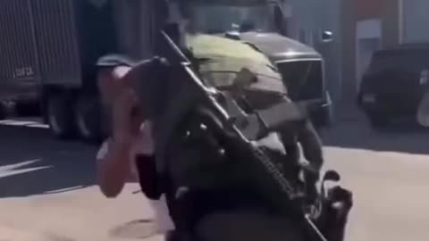 ICE agents TAKEDOWN a liberal terrorlst.. MORE of this!! ππ