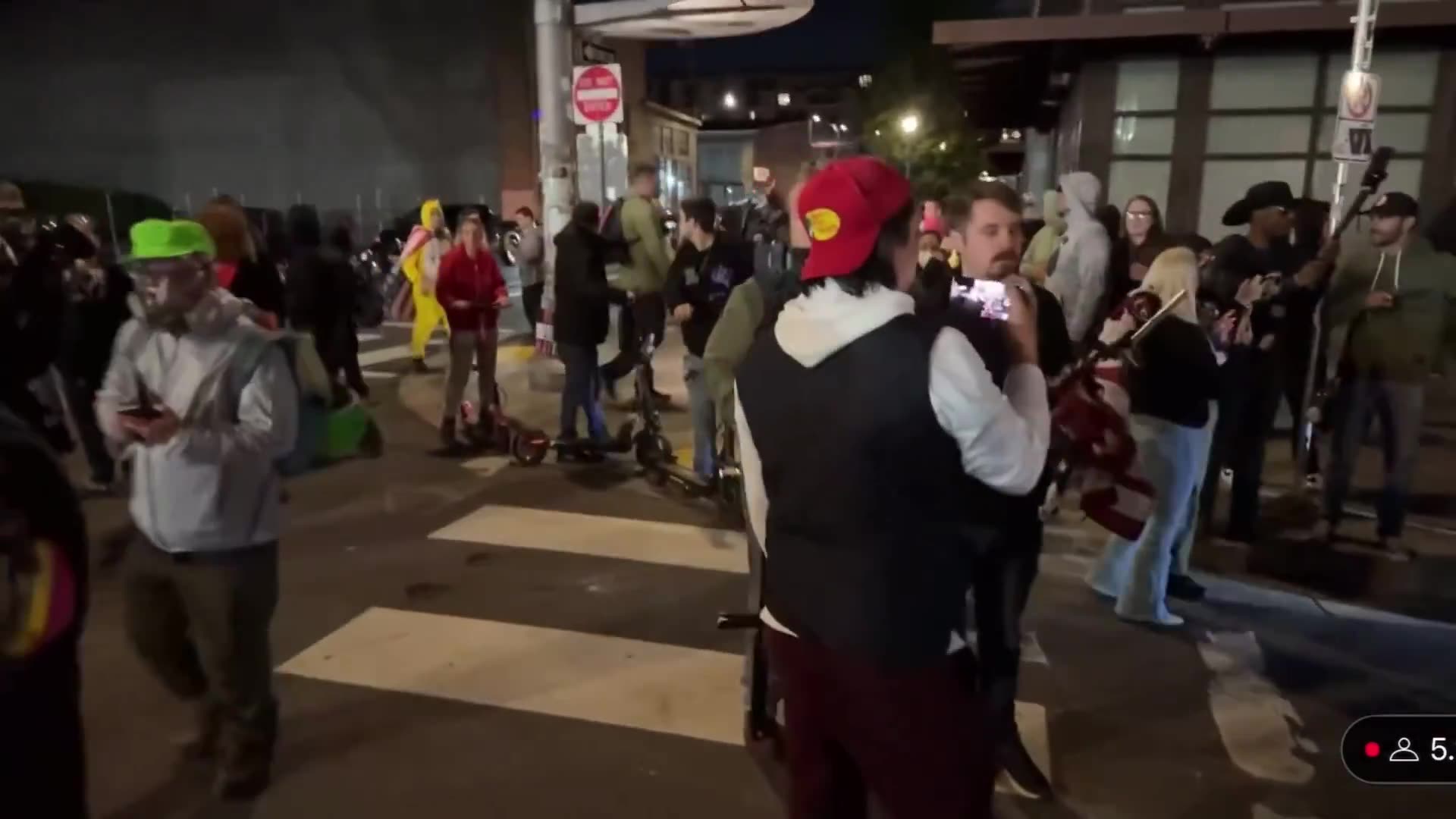 Portland @nicksortor was attacked at the Antifa