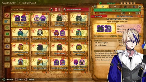 monster hunter letsplay stream