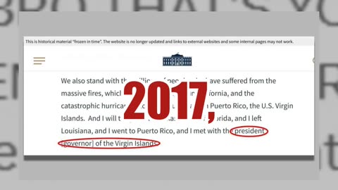 Fact Check:Trump Did NOT Say He Talked To 'The President of Puerto Rico'