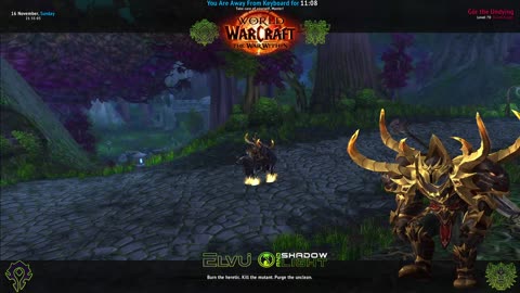 Return to WoW. Might not stick around tho