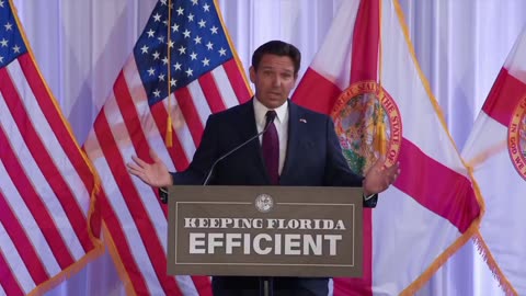 Gov DeSantis responds to Byron Donalds running for Governor