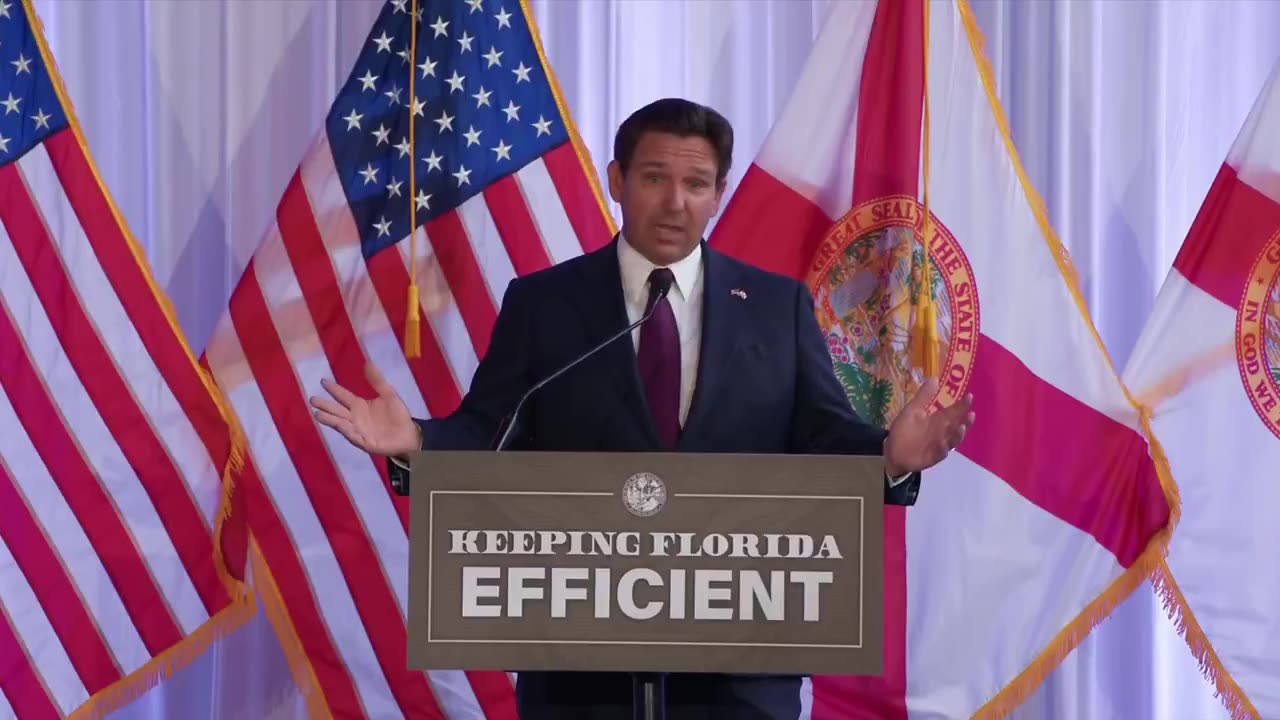 Gov DeSantis responds to Byron Donalds running for Governor