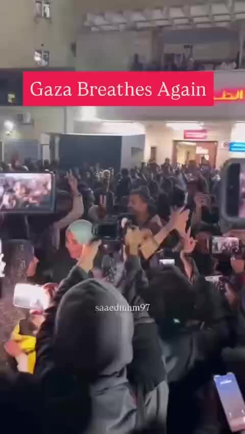 Cheers of celebrations filled the streets in Gaza as news broke of a ceasefire