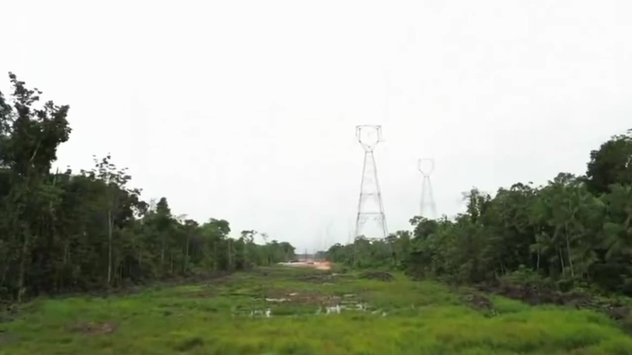 Tens of thousands of acres of Amazon rainforest destroyed...