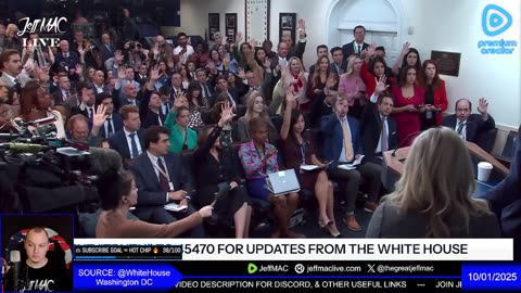 LIVE: White House Press Briefing