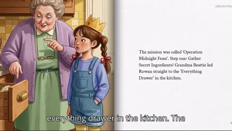 Rowan and the Great Sleepover Adventure- An adventurous story
