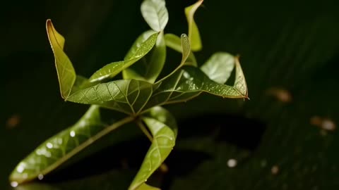 Dancing Leaves in the Rain: A Magical Nature Show 🍃