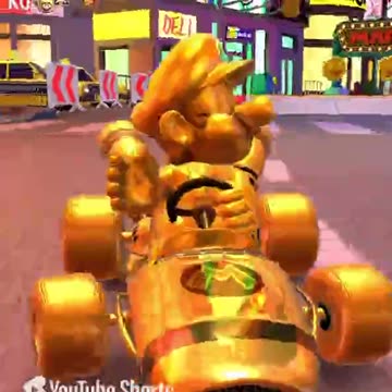 Mario Kart Tour - Gold B Dasher Gameplay (5th Anniversary Tour Gift Reward Kart)