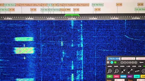 26.650 UK European Based POCSAG Paging Systems Received In USA [W3HFU SDR] March