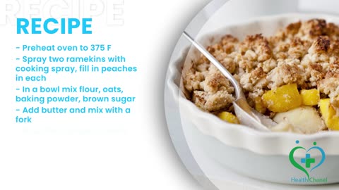 Did you know about Easy Peach Crisp? #peaches #homemade