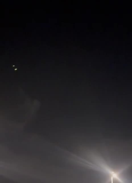 A few minutes ago above central Israel