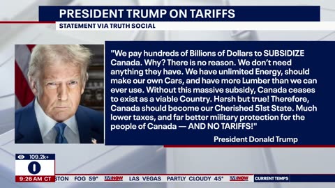 Trump tariffs latest: Canada, Mexico & China respond