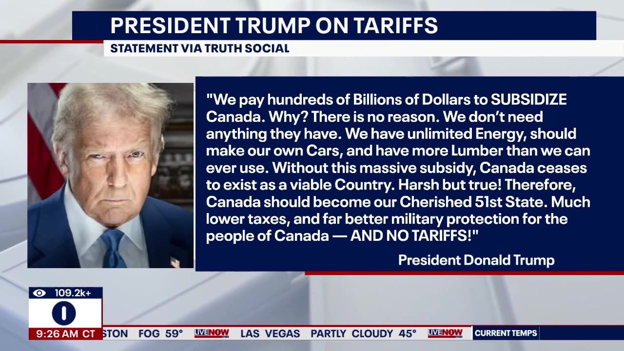 Trump tariffs latest: Canada, Mexico & China respond