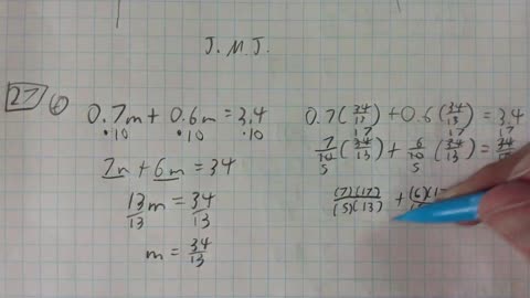 Saxon Algebra 1 Lesson 27 (f)