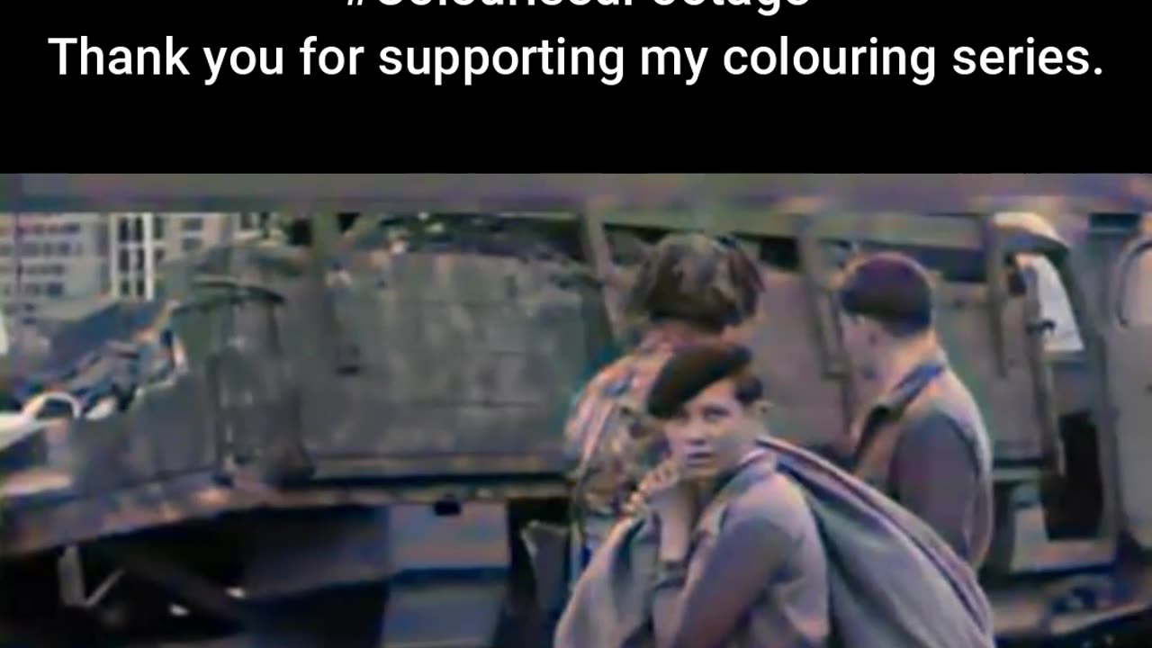 Denied to the Enemy US Soldier Smashes Captured Rifle #ColourisedHistory