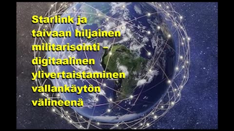 Starlink ja taivaan hiljainen militarisointi