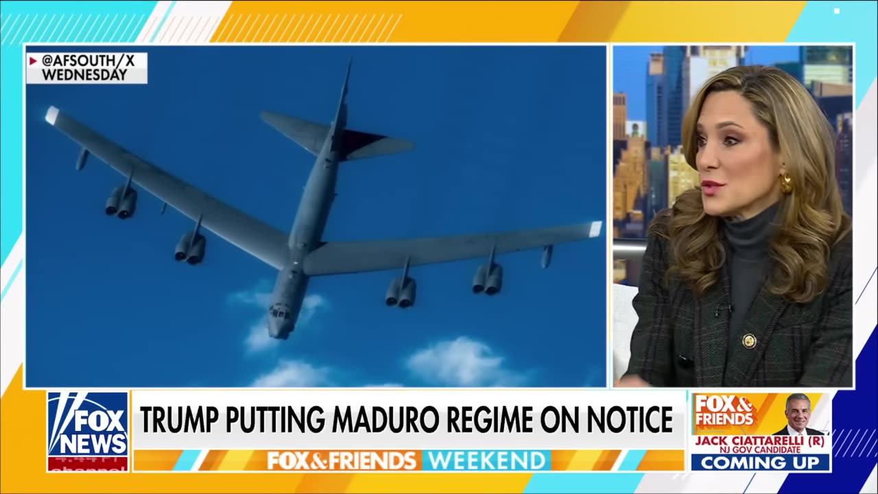 JUST IN- Trump sends B-52s in bold move against Maduro.