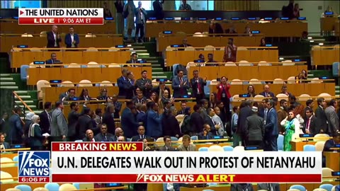 I TOLD YA, ISRAEL 4 LAST- Almost the entire United Nations walked out right as Benjamin Netanyahu
