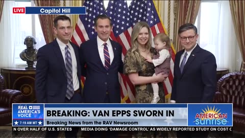 BREAKING: VAN EPPS SWORN IN