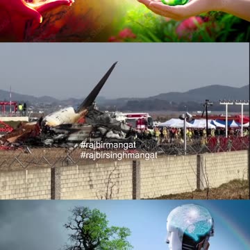 Video captures moments before South Korea plane crash