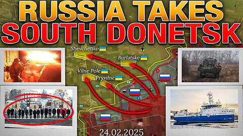 Cold War II❄️4th Year Of War⏳Kyiv Summit 🏛🌍 South Donetsk Collapses💥