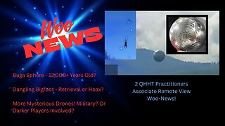Remote Viewing: Buga Sphere, Dangling Bigfoot & Weird Drone Activity!