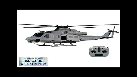 GOOSKY E2 1:35 UH-1Y Scale 2.4G 6CH Dual Brushless Direct Drive Motor Review