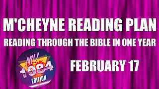 Day 48 - February 17 - Bible in a Year - NIV Edition