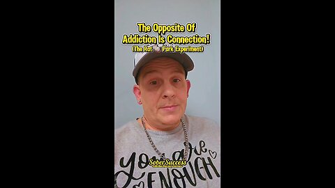 The Opposite Of Addiction Is Connection- The "Rat🐀Park" #RatPark #AddictionRecovery #OpiodEpidemic