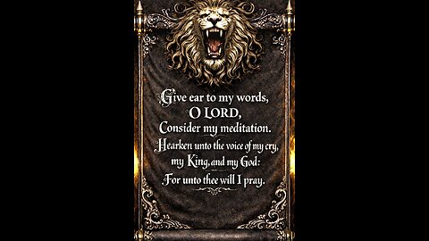 Give ear to my words O LORD