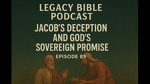 Jacob’s Deception and God’s Sovereign Promise