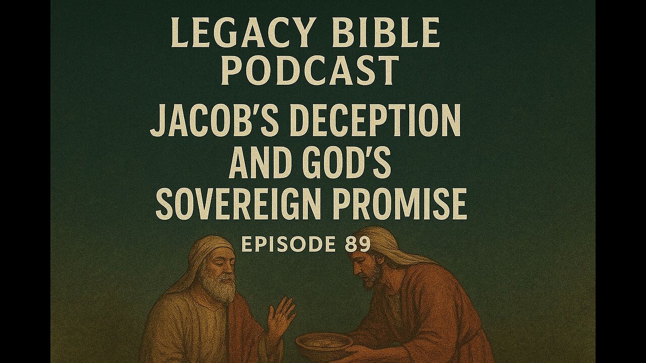 Jacob’s Deception and God’s Sovereign Promise