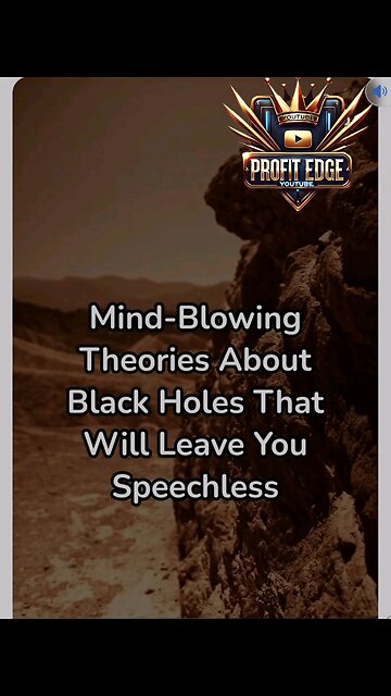 Top 5 Mind-Blowing Theories About Black Holes! 🌌🕳️ (Must Watch!)#BlackHoles #SpaceMysteries #Unive