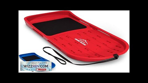 GoSports 2 Person Premium Snow Sled with Double Walled Construction Pull Strap Review