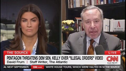 David Frum Claims Pete Hegseth Saying THIS Is an Illegal Order...