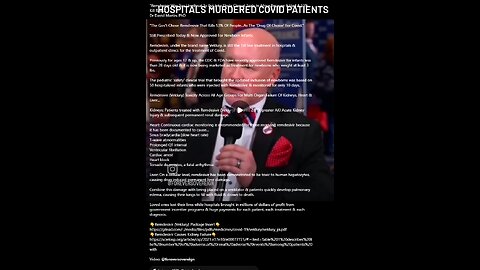 Hospitals Murdered Covid Patients
